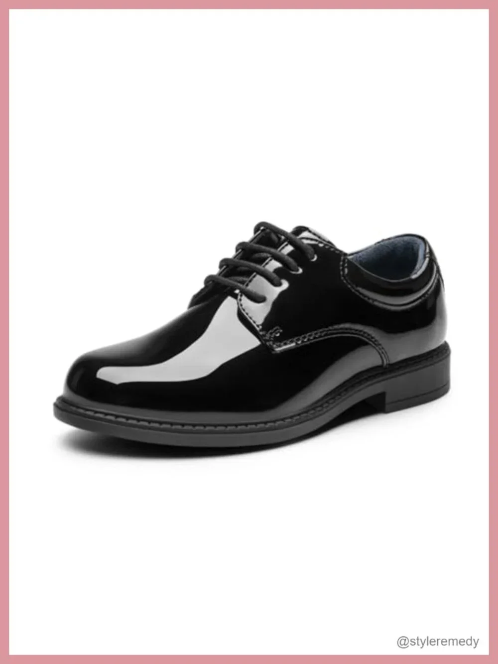 Boys Oxford Dress Shoes Lace-Up Memory Foam Insole Formal Party